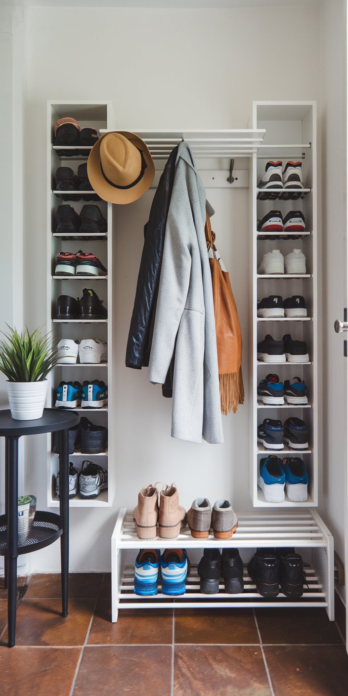 25 Unique Shoe Closet Organization Ideas for Small Spaces, Entryways ...