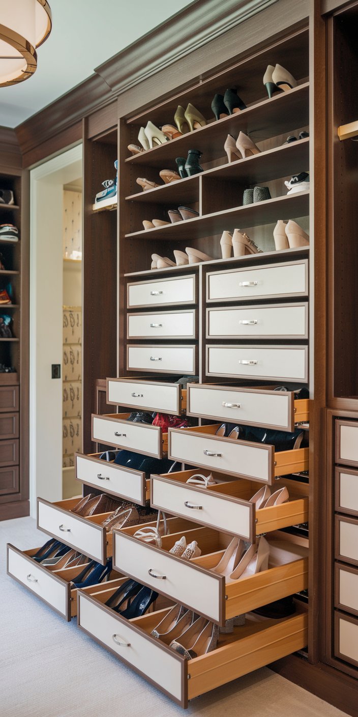 25 Unique Shoe Closet Organization Ideas for Small Spaces, Entryways ...