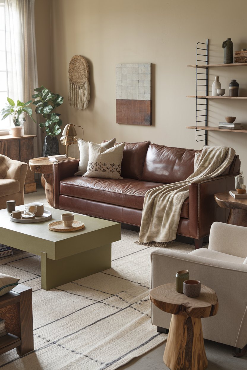 48 Leather Sofa Living Room Ideas for 2025 – Stylish, Cozy & Modern ...