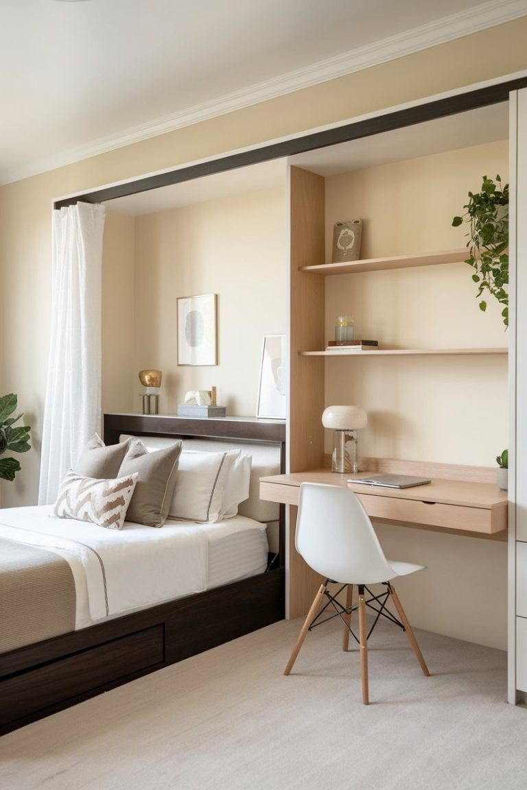 Home Office in Bedroom 2025: 44 Smart & Stylish Ideas for a Cozy ...