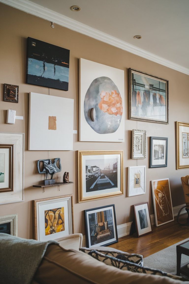 Top 39 Gallery Wall Ideas 2025 – Creative & Unique Designs for Living ...