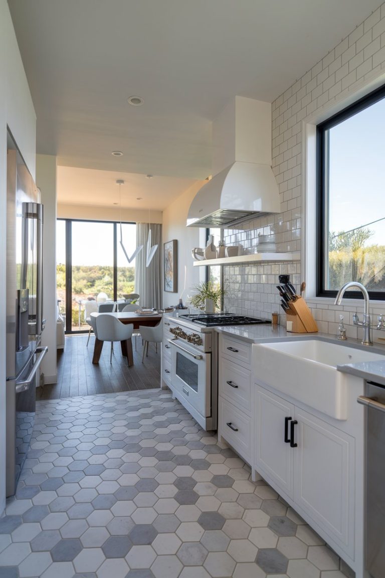 Kitchen Floor Ideas 2025: 48 Stunning Trends – Vinyl, Wood, Marble & More for a Stylish Upgrade