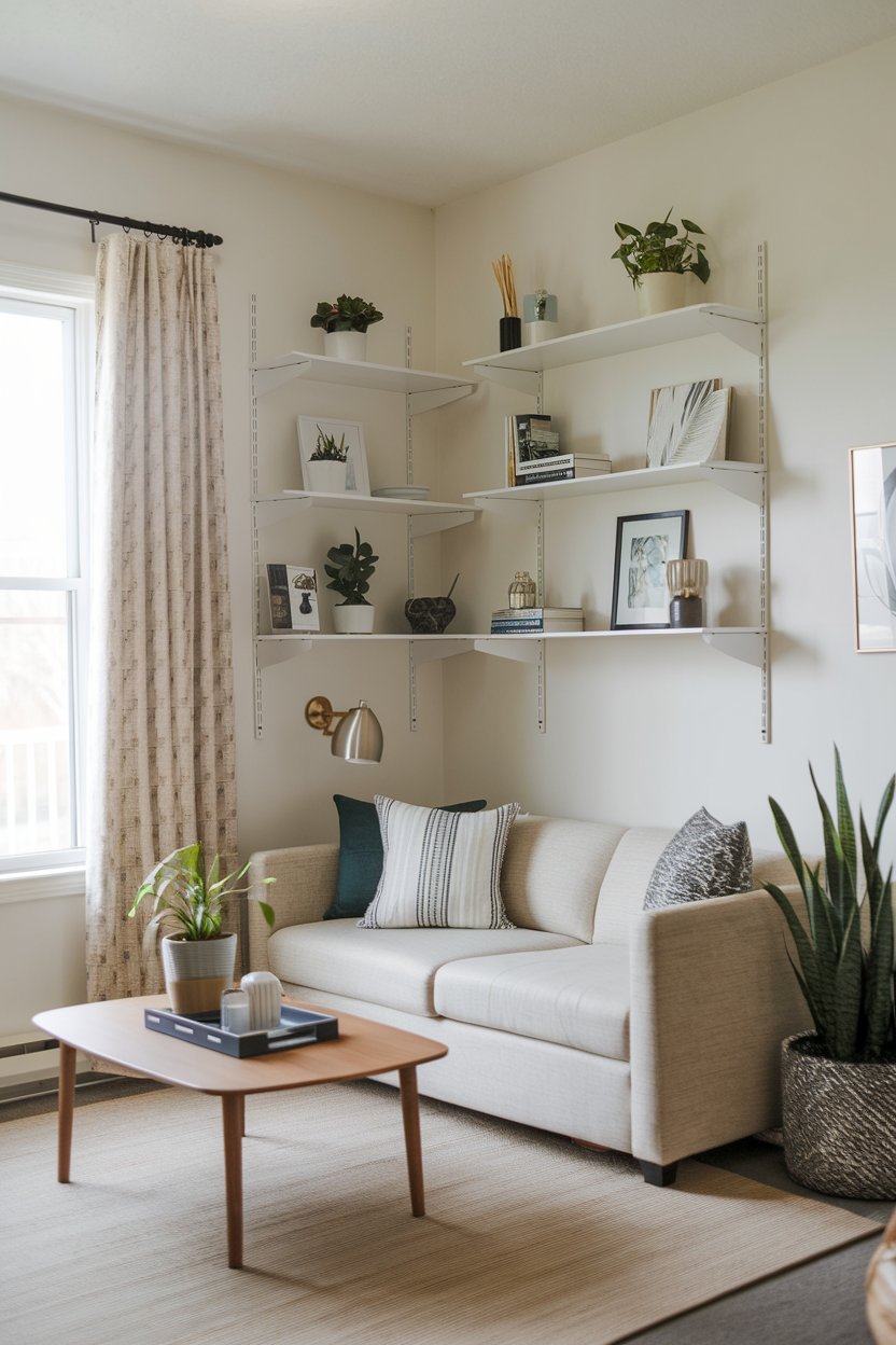 23 Innovative Living Room Shelf Ideas for 2025 | Stylish and Functional ...