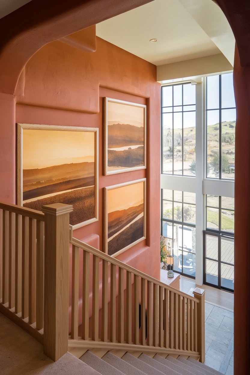Image showcasing Hallway Paint Colors 2025: Bold Trends, Modern Designs, and Creative ...