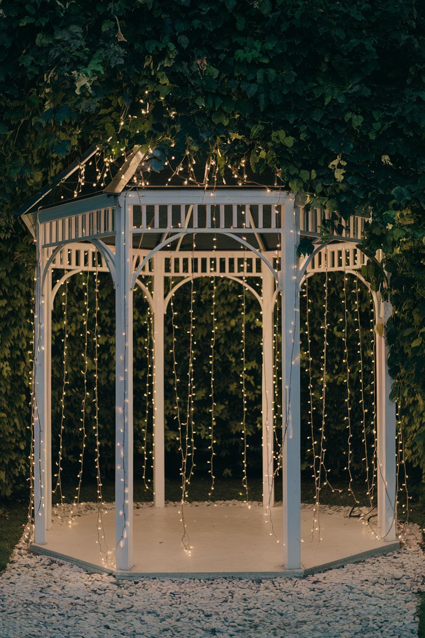 Fairy Lights For Outdoor Gazebo Lighting