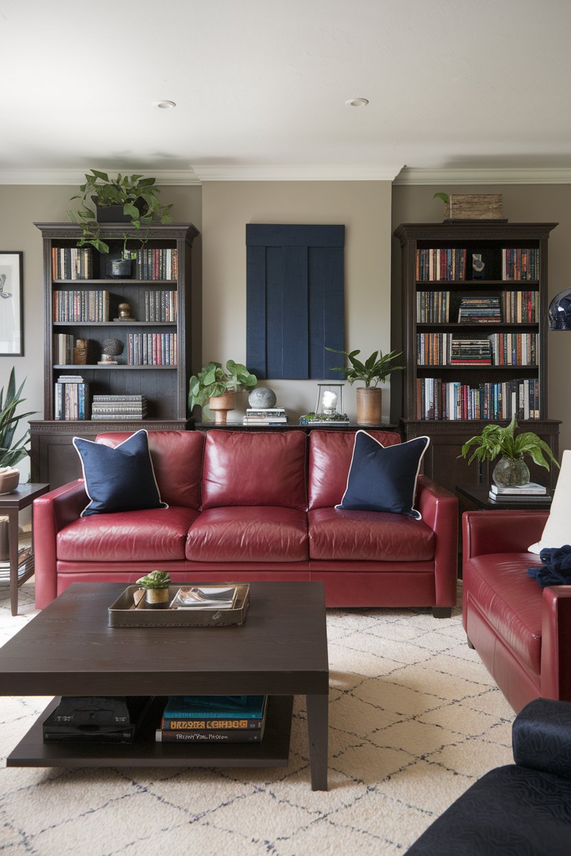 48 Leather Sofa Living Room Ideas for 2025 – Stylish, Cozy & Modern ...