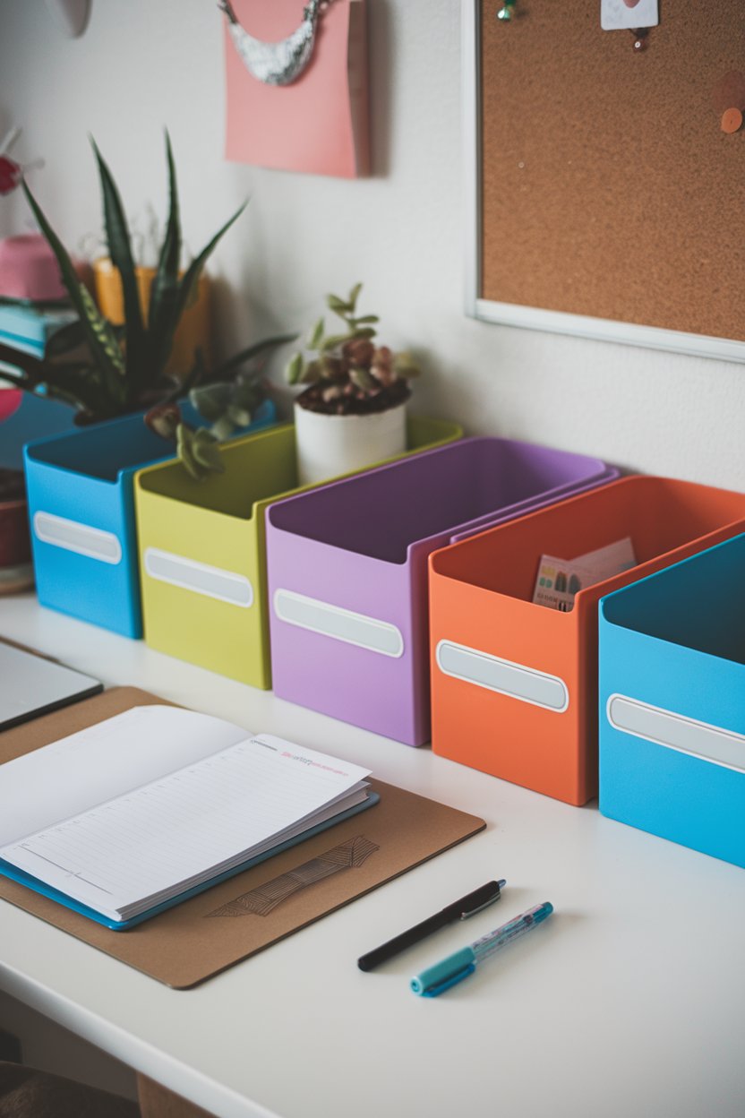 Bin In Desk Desk Accessories Ideas 2025: 42 Inspiring and Stylish Ways to Elevate ...