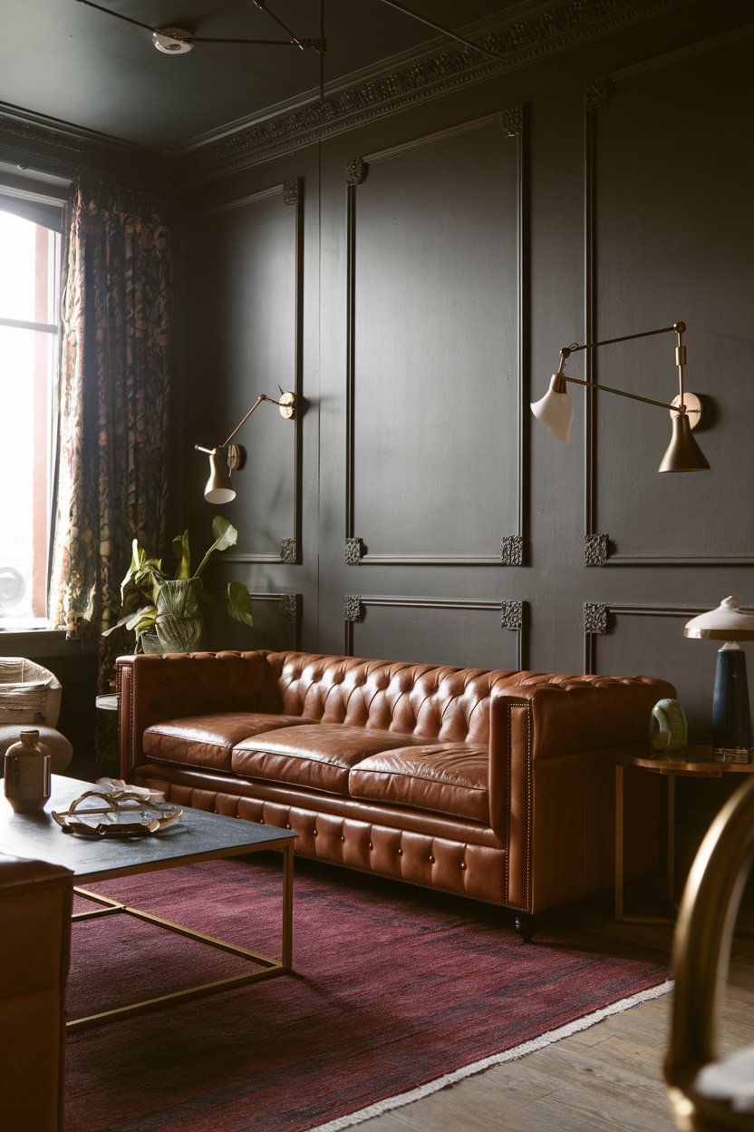 48 Leather Sofa Living Room Ideas for 2025 – Stylish, Cozy &amp; Modern ...