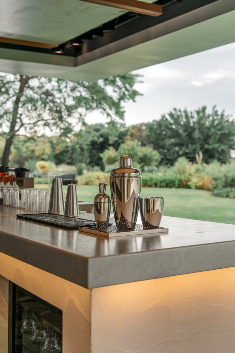 Top 43 Outdoor Patio Bar Ideas for 2025: Modern Designs, Entertaining ...