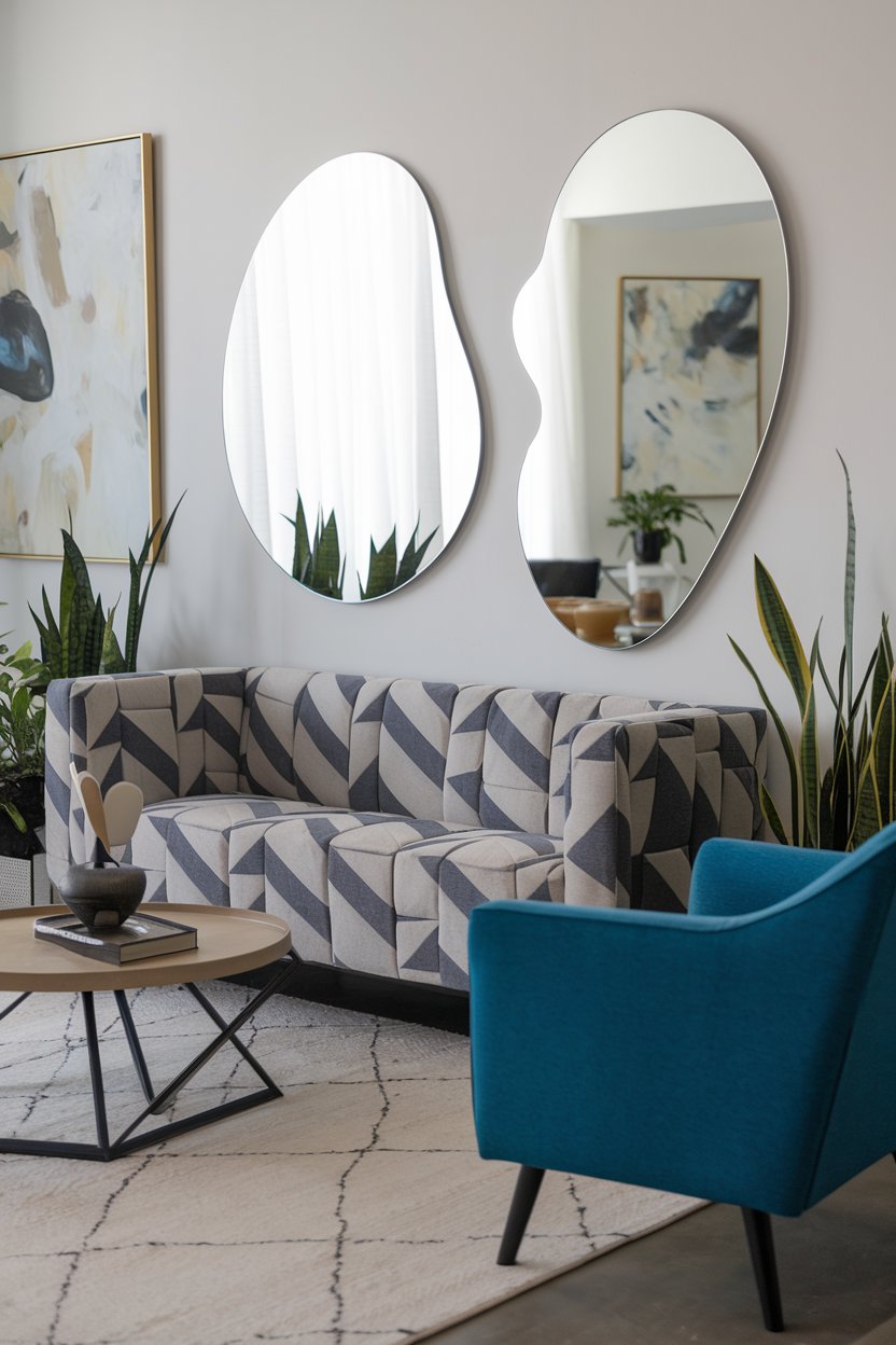 21 Living Room Wall Mirror 2025 Decor Ideas: Modern, Vintage, and ...