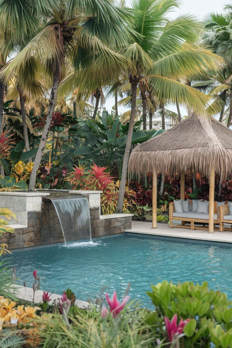 Outdoor Pool Area Ideas 2025 – 41 Stunning Backyard Designs for Luxury ...