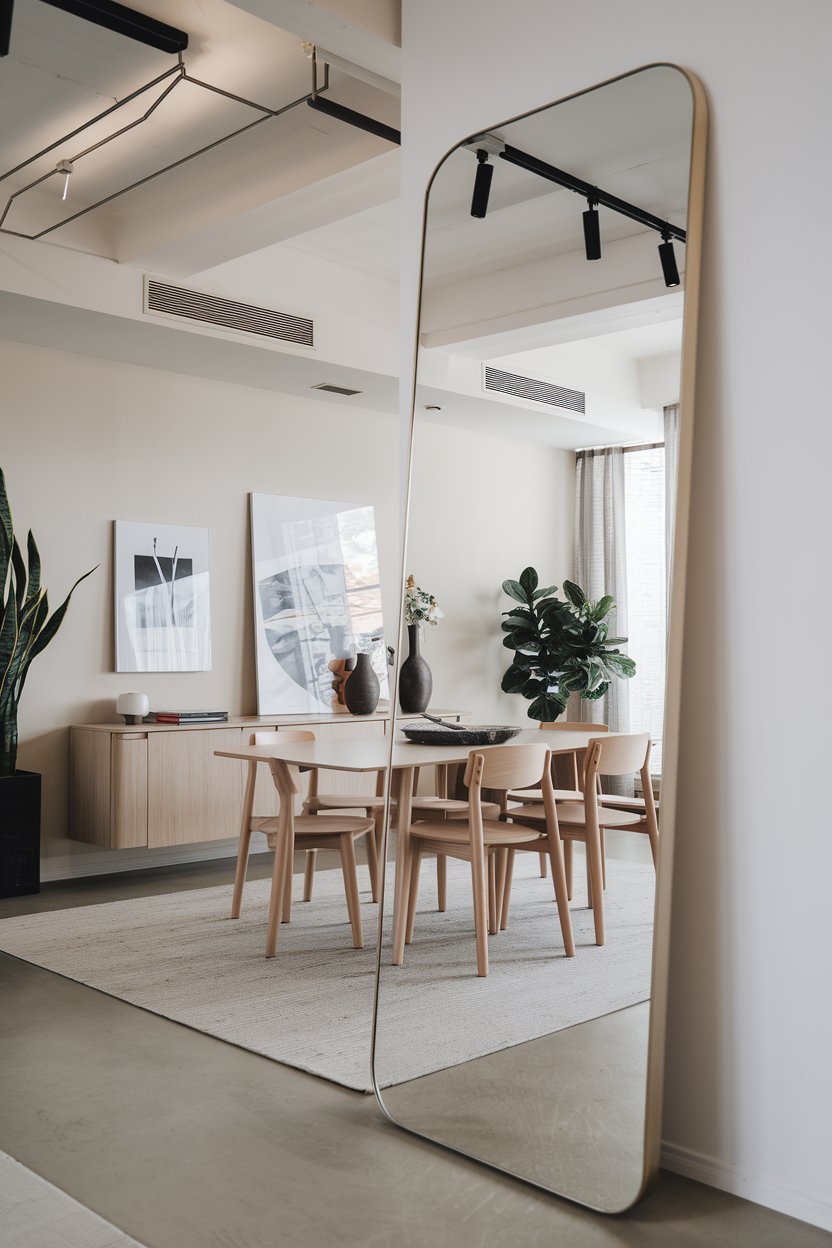 43 Creative Ideas for Decorating with Mirrors in Your Dining Room ...