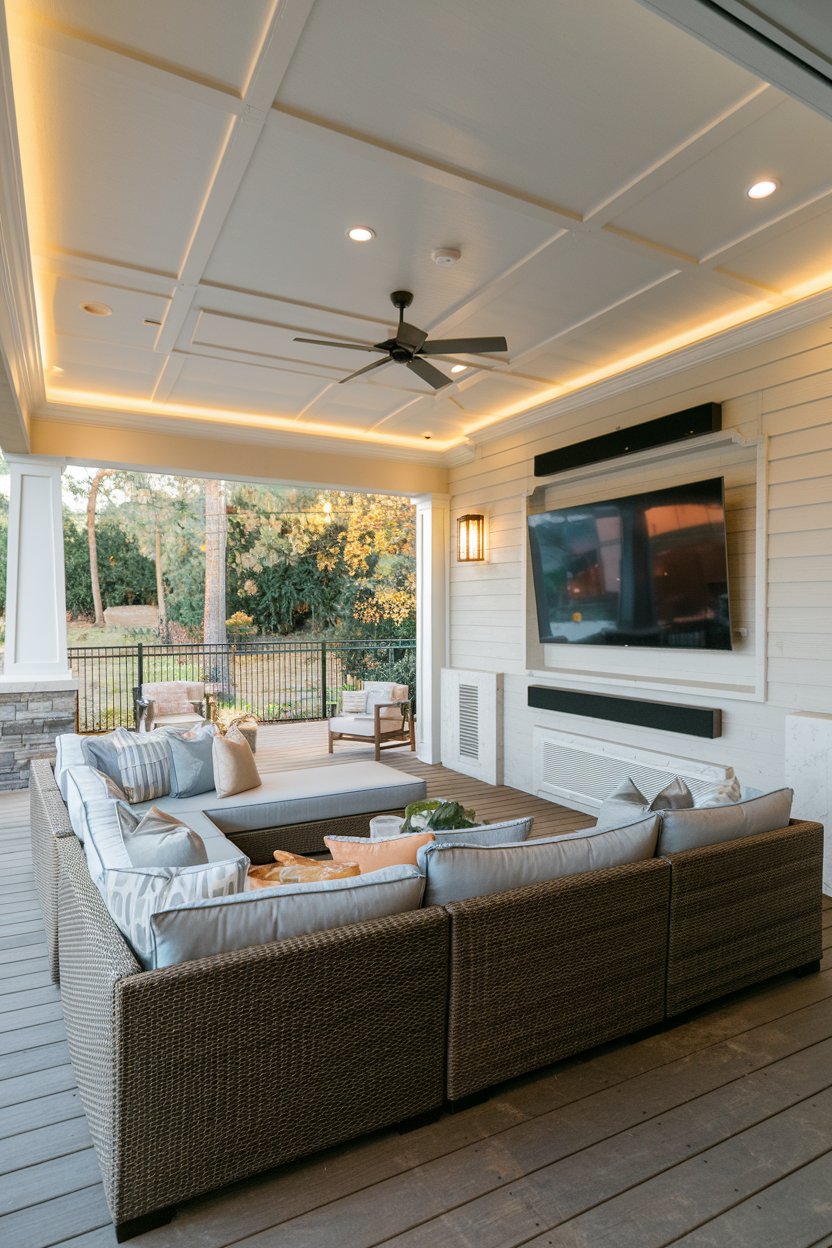 Top 44 Outdoor Living Room Ideas 2025 – Modern Designs, Covered Patios ...