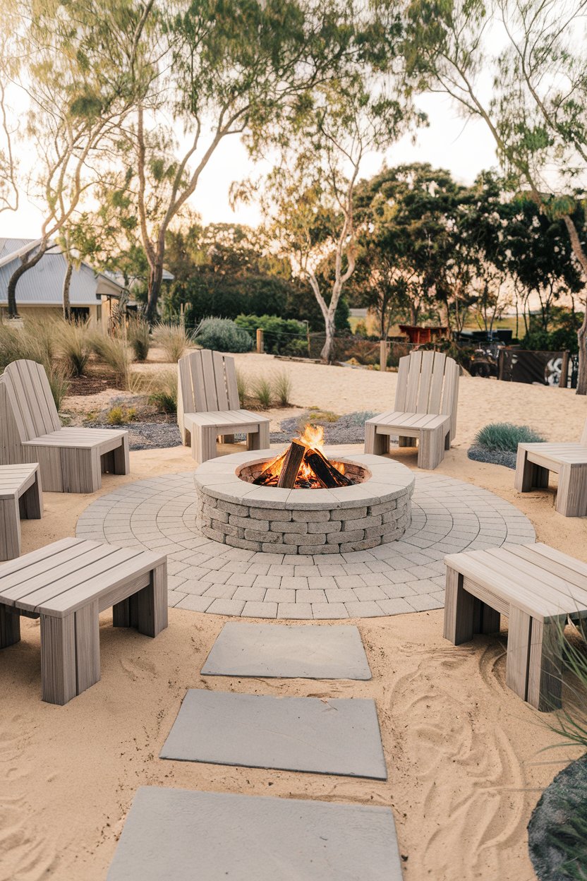 Outdoor Fire Pit Area 2025 45 Stunning Backyard Ideas for Cozy, Rustic — free download