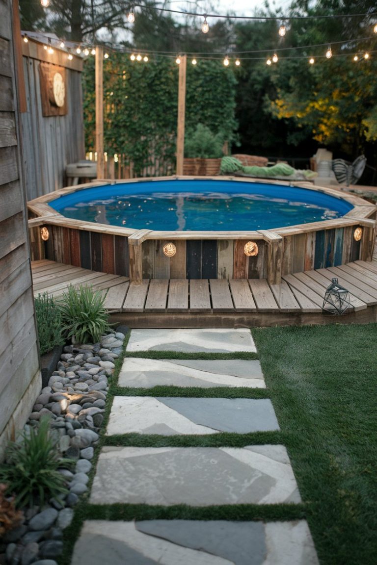 Outdoor Pool Area Ideas 2025 – 41 Stunning Backyard Designs for Luxury ...