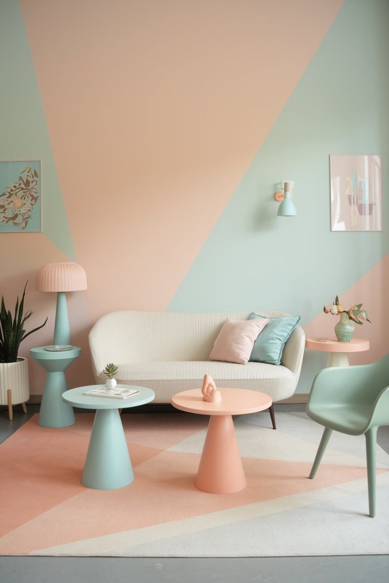 Illustration of Choosing The Perfect Pastel Apartment Color Scheme