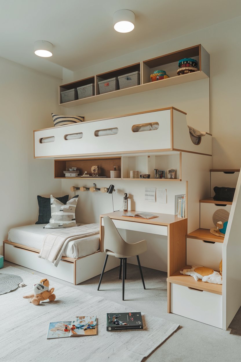 Kids’ Shared Bedroom Ideas 2025: 41 Smart & Stylish Solutions for Small ...
