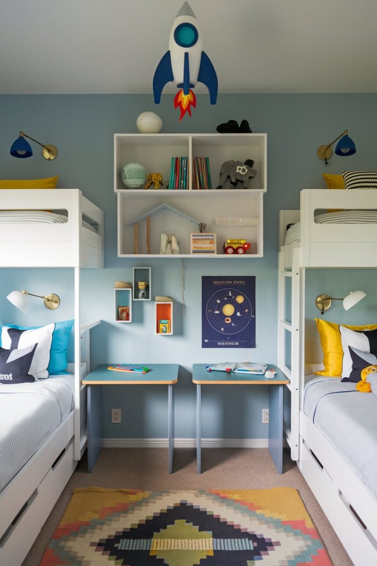 Kids’ Shared Bedroom Ideas 2025: 41 Smart & Stylish Solutions for Small ...