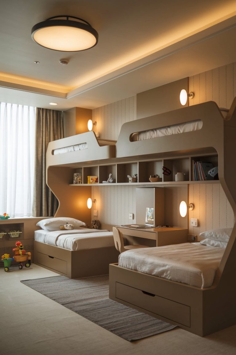 Kids’ Shared Bedroom Ideas 2025: 41 Smart & Stylish Solutions for Small ...