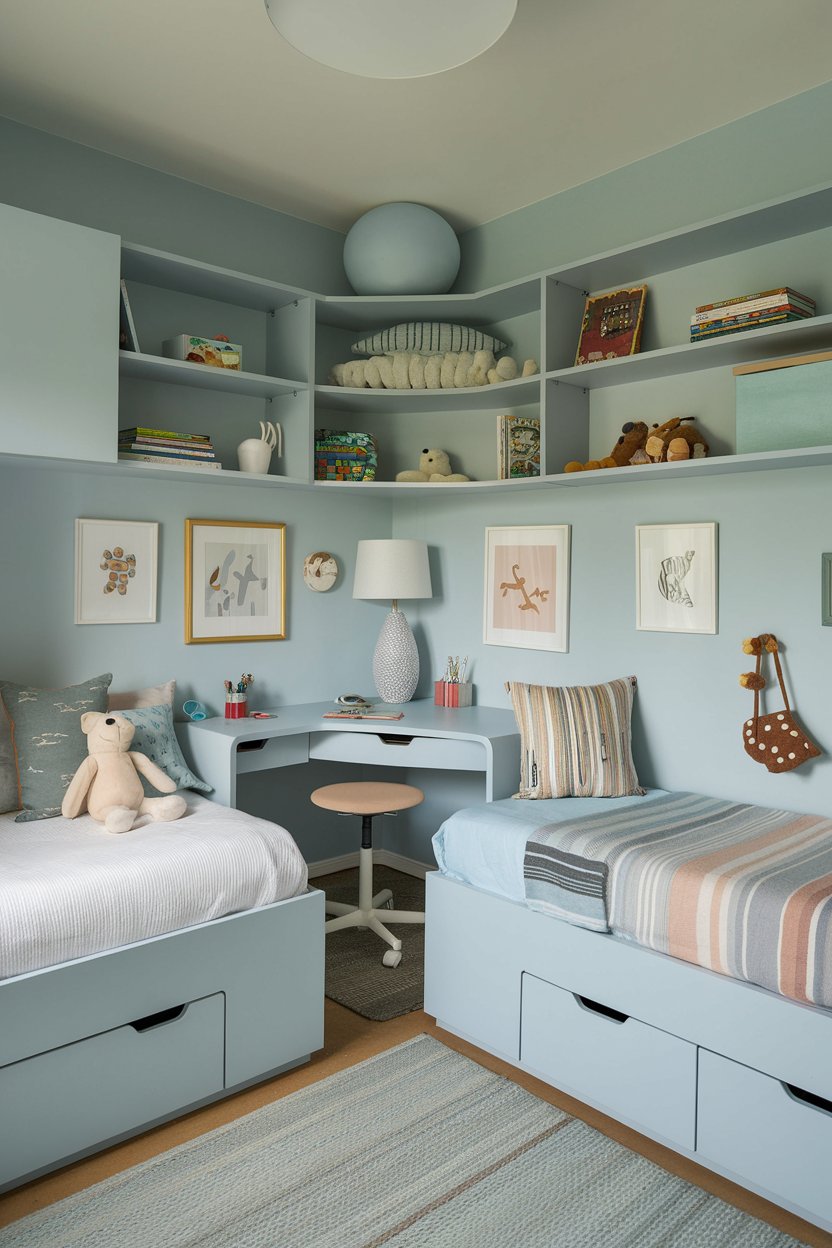 Kids’ Shared Bedroom Ideas 2025: 41 Smart & Stylish Solutions for Small ...