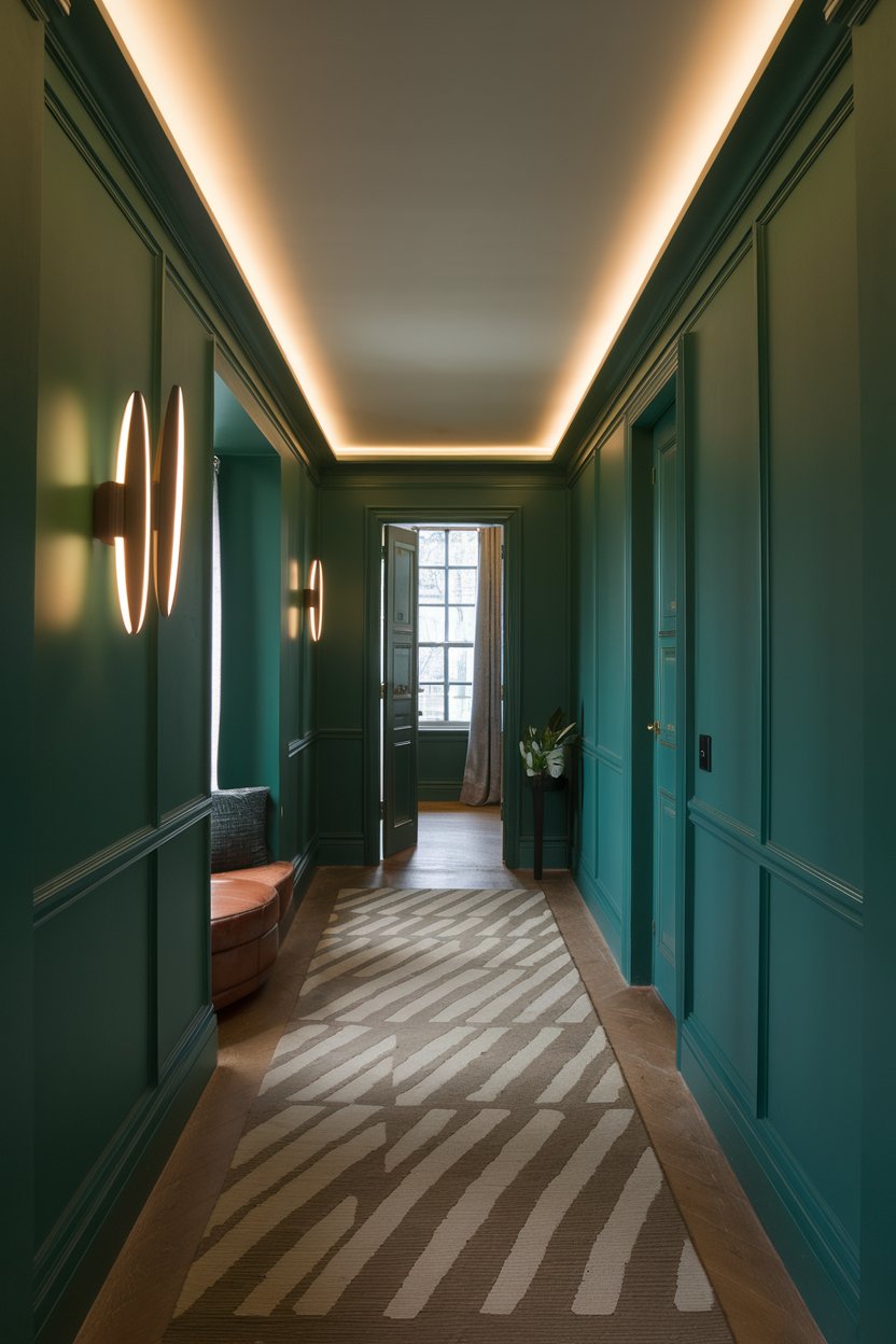 Long Hallway Decorating Ideas 2025 – Wall Decor, Lighting, Paint ...