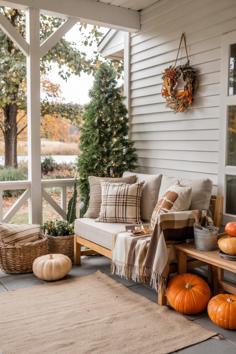 44 Front Porch Decorating Ideas 2025 for Cozy, Rustic, and Budget ...