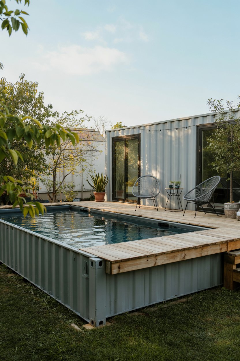 How To Build A Container Pool 38 Backyard Pool Ideas 2025: Inground, DIY, Budget, Modern & Tiny ...