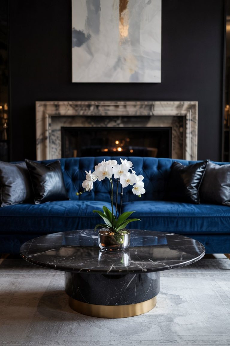 43 Black Living Room Ideas 2025: Modern, Elegant & Bold Color Pairings ...