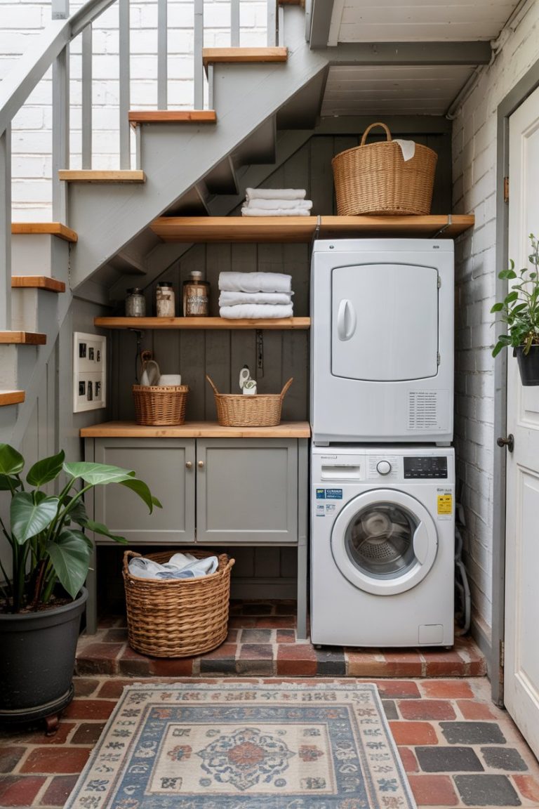 Tiny Laundry Room Ideas 2025: 33 Space Saving Designs with Stackable ...