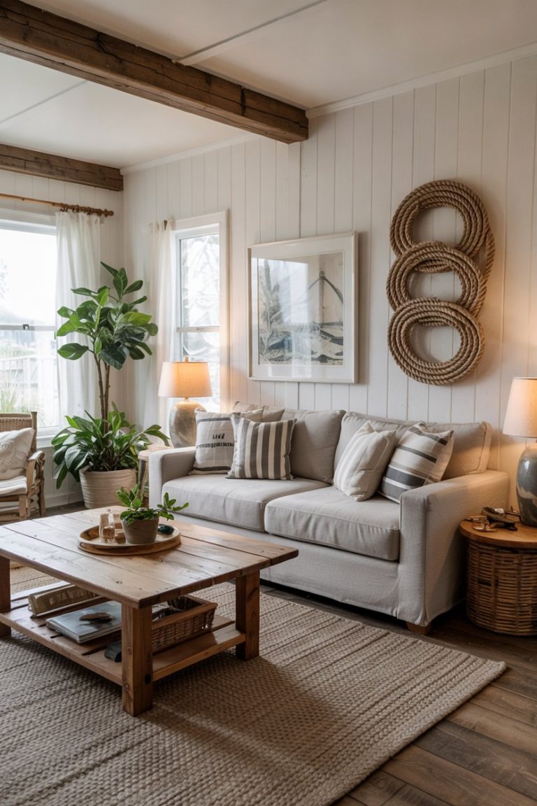 Coastal Living Room 2025: 41 Inspiring Decor Ideas for Calm, Cozy and ...