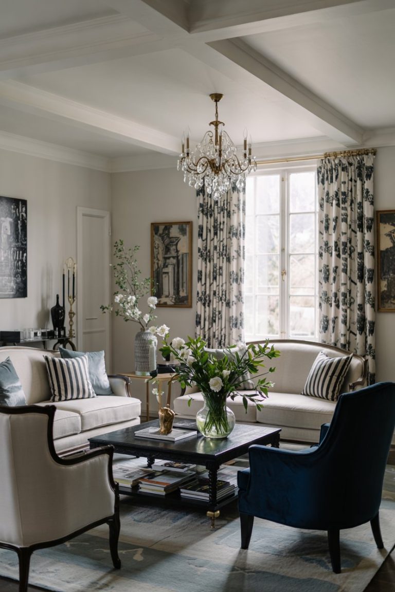 Gray and Blue Living Room 2025: 44 Best Decor Ideas for Modern ...