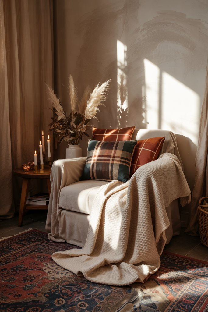 38 Cozy Fall Decor Ideas 2025 for Small Porches, Living Rooms, Bedrooms ...