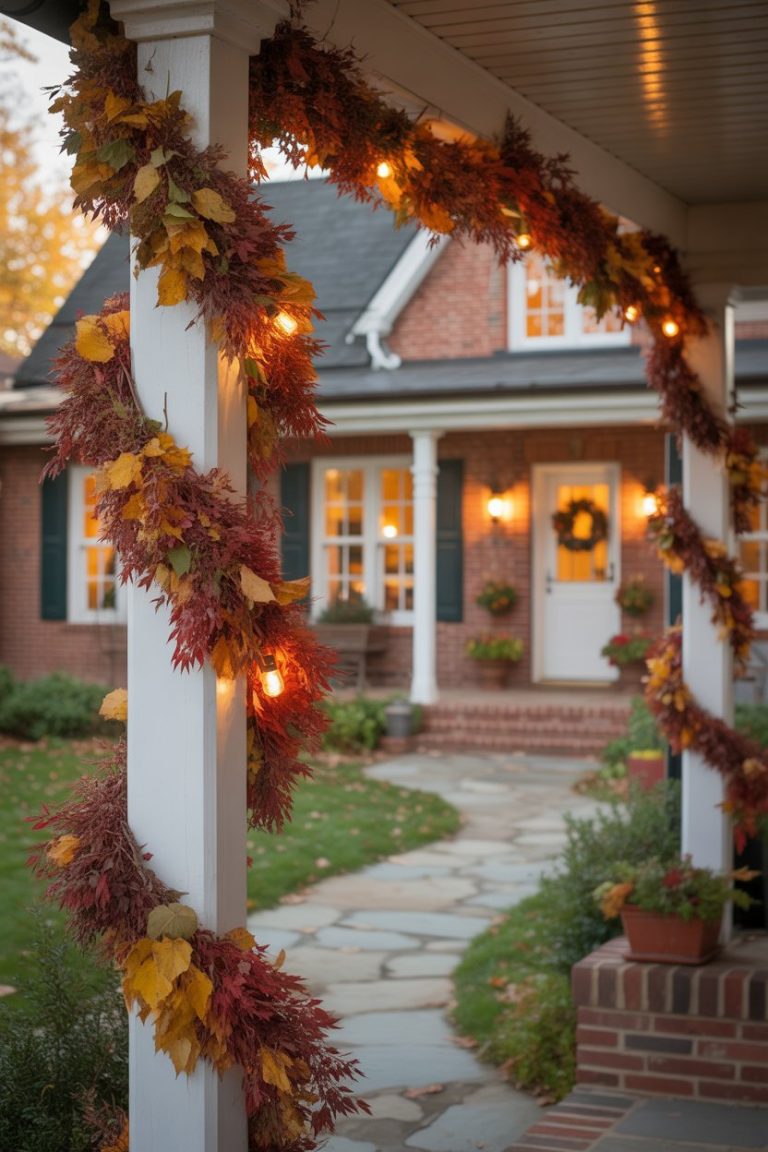 38 Best Fall Front Porch Decor Ideas 2025: Easy DIY, Farmhouse, Small ...