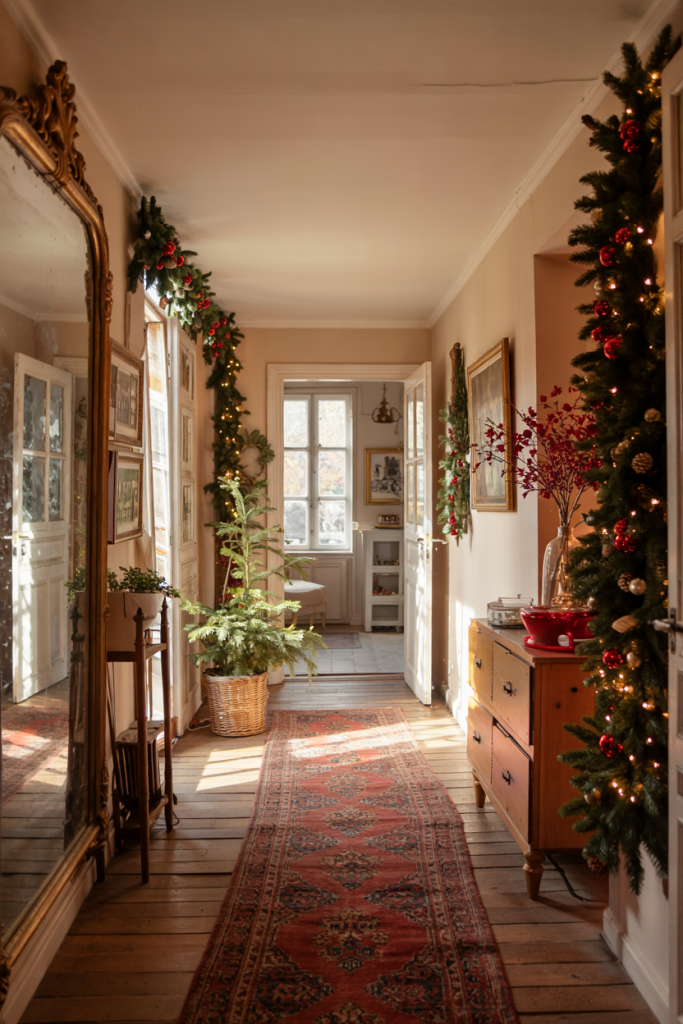 Farmhouse Christmas Decor 2025: 37 Rustic, Cozy, Vintage & DIY Ideas ...