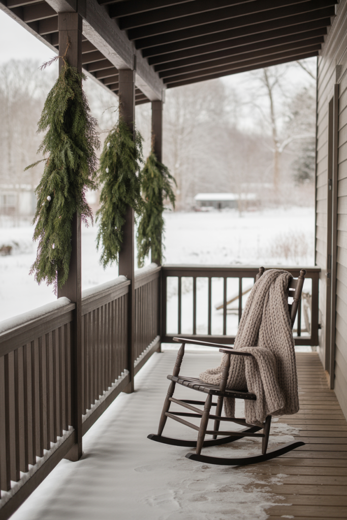 Winter Porch Decor 2025–2026: 35 Cozy, Rustic, and Diy Outdoor Ideas ...