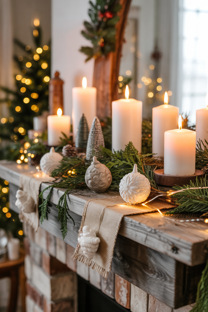 31 Rustic Christmas Decor Ideas 2025 – Cozy Farmhouse, Vintage, DIY ...