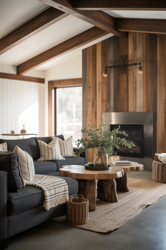 Thumbnail for Textured Apartment Makeover For Modern Rustic Farmhouses