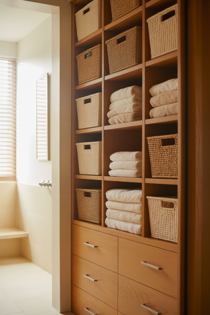 Linen Closet Organization 2026: 42 Stylish Ideas for Hallway, Bathroom ...