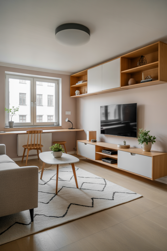 View of 41 Small Living Room Ideas 2026 - Cozy, Elegant & Budget-Friendly ...