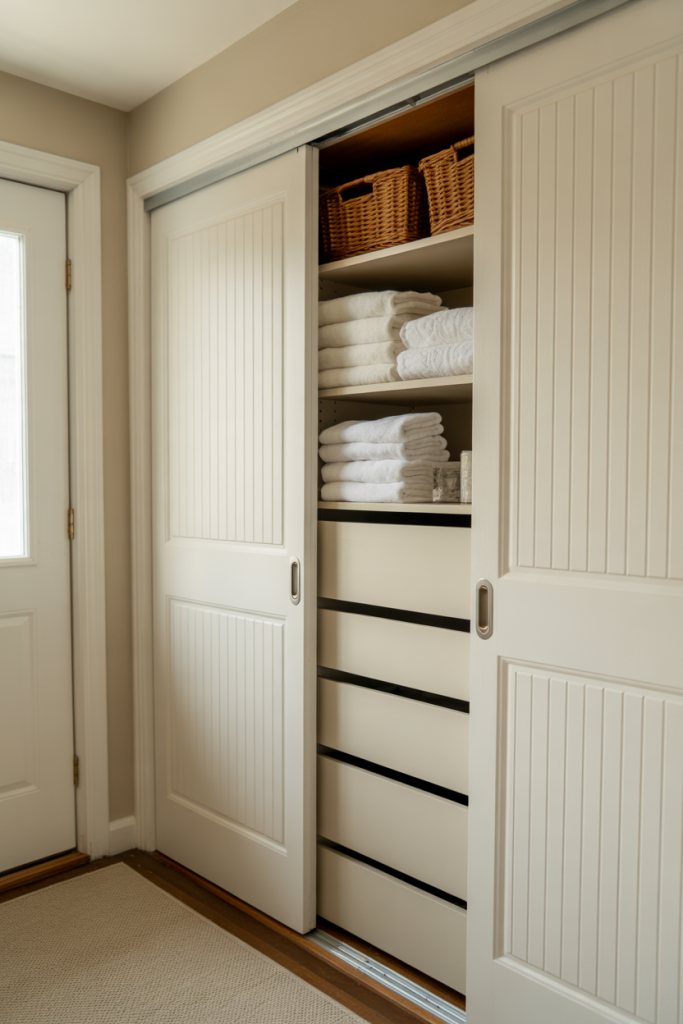 Linen Closet Organization 2026: 42 Stylish Ideas for Hallway, Bathroom ...
