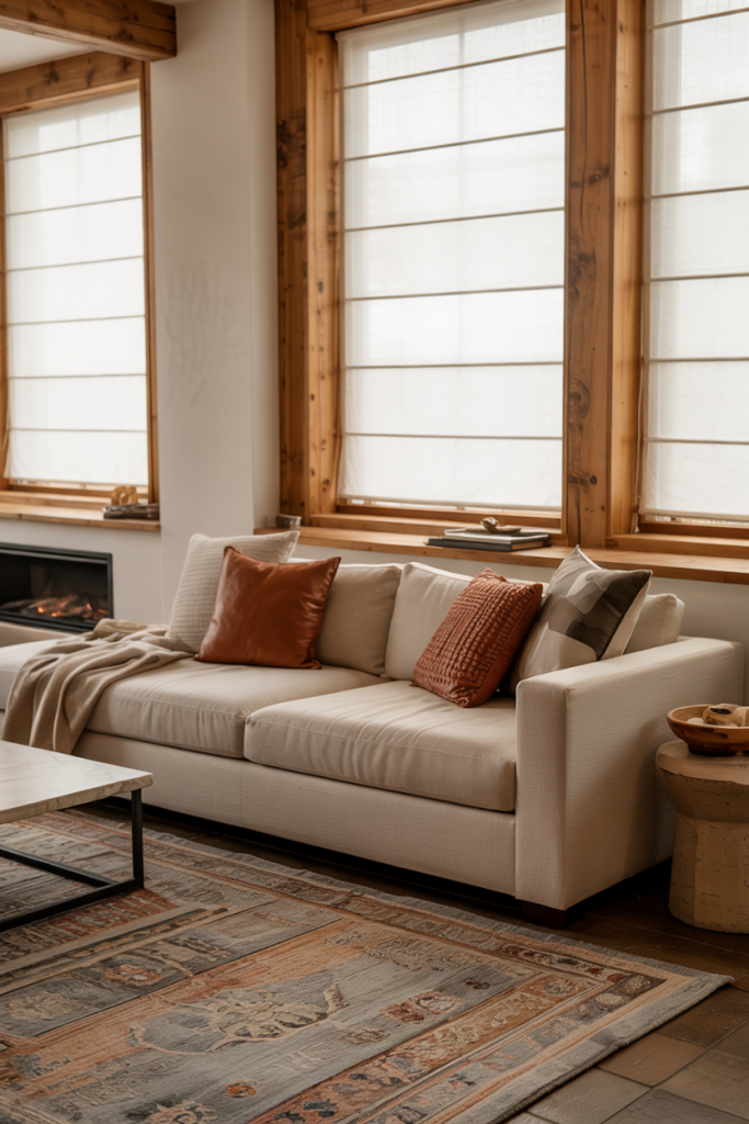 Cozy Living Room Decor 2026 – Warm Earth Tone & Rustic Modern Ideas for ...