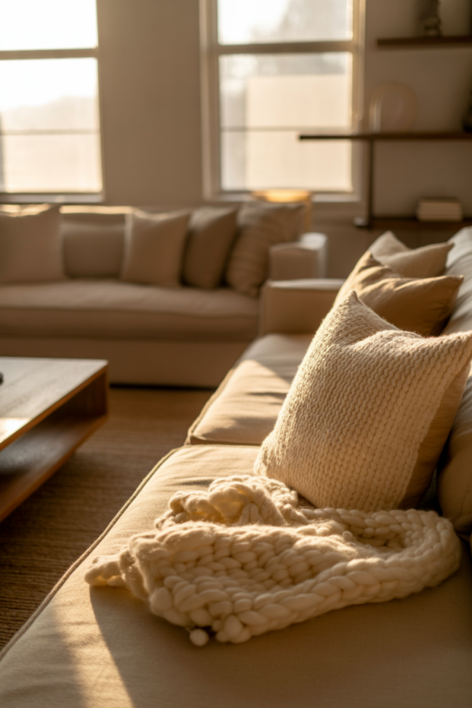 Neutral Living Room 2026: 37 Cozy, Earthy & Modern Ideas with Color ...