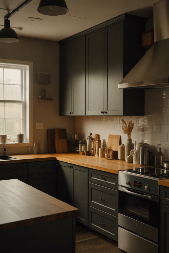 Black Kitchen Cabinets 2026: 40 Stylish Ideas with Wood, White ...
