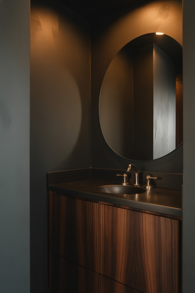 Half Bathroom Ideas 2026: Modern, Moody, Minimalist & Bold Powder Room ...