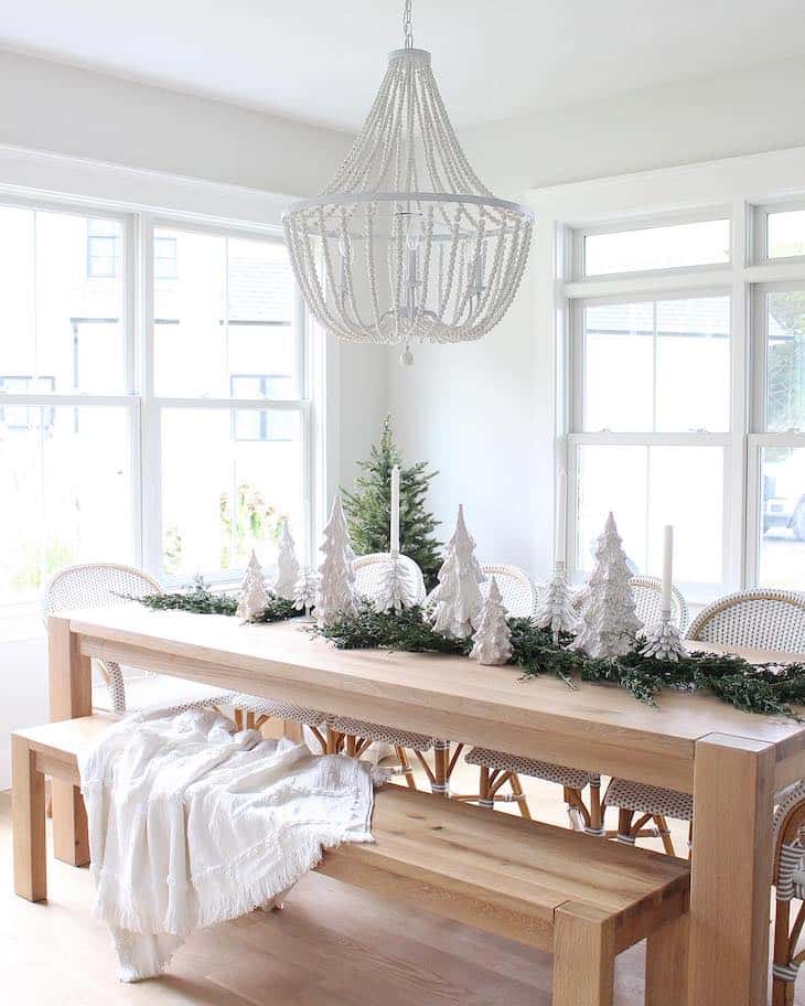 10 Christmas Dining Room Ideas to Make Your Home Festive and Cozy - Farmhousehub