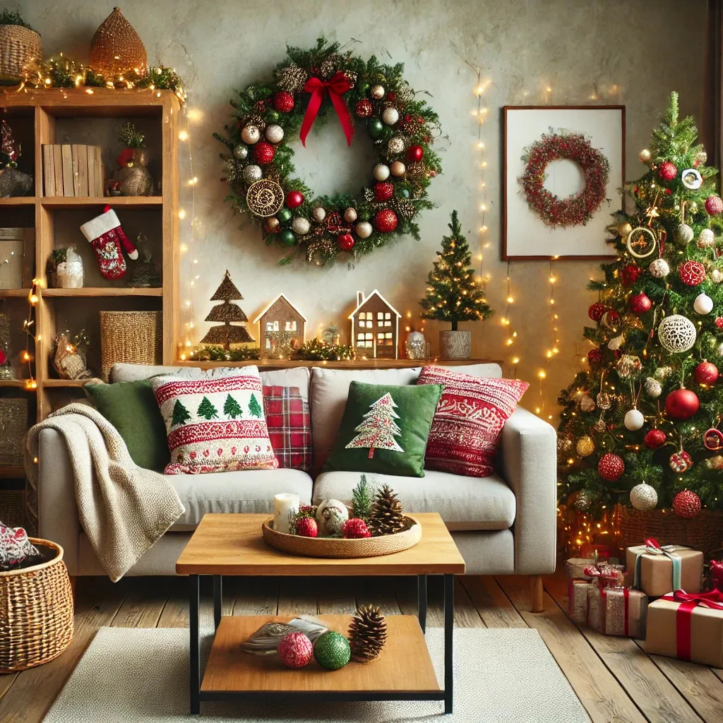 10 DIY Christmas Crafts to Decorate Your Living Room with Festive Magic