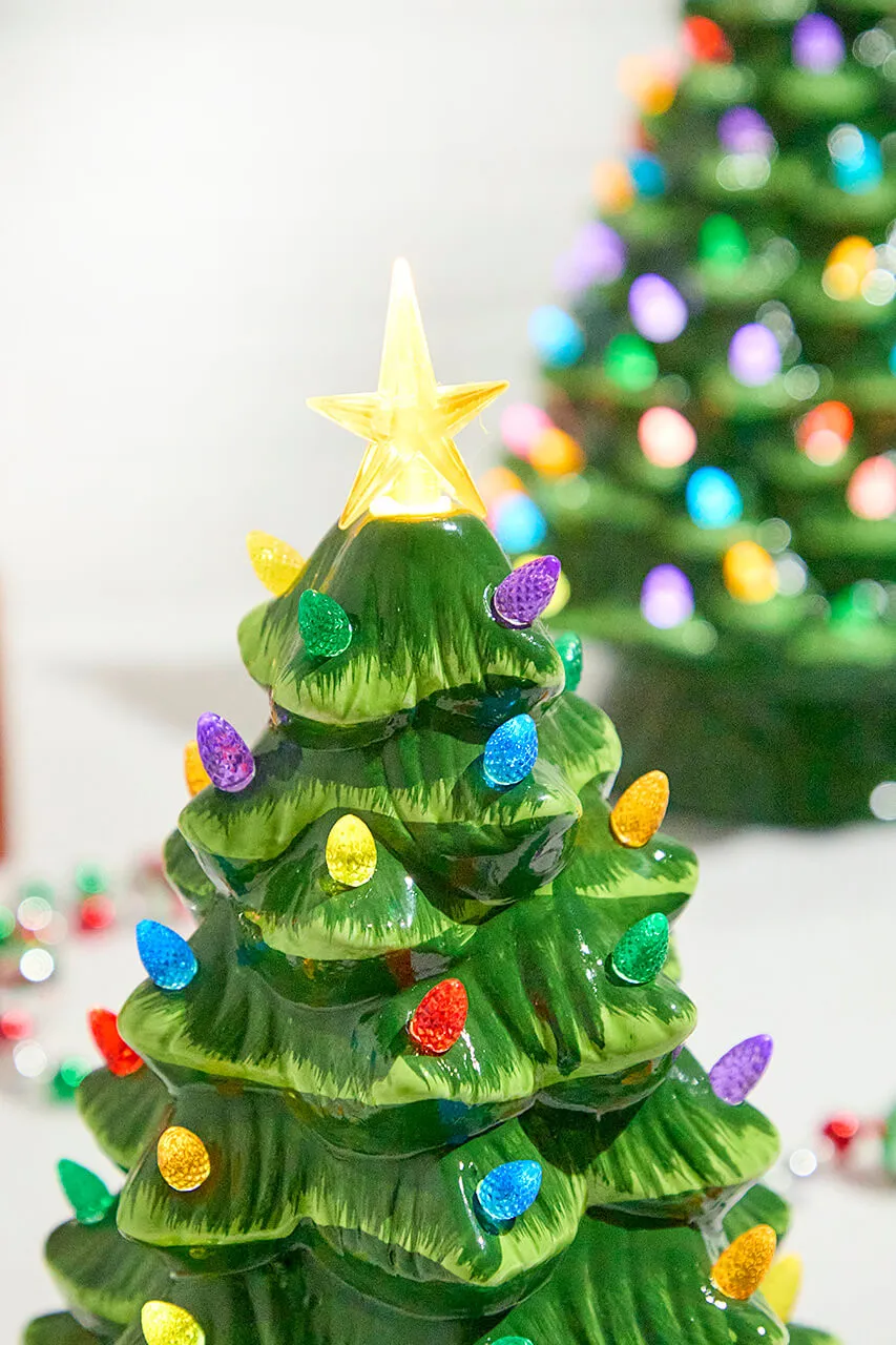 12' Nostalgic Tree Green - Decorator's Warehouse