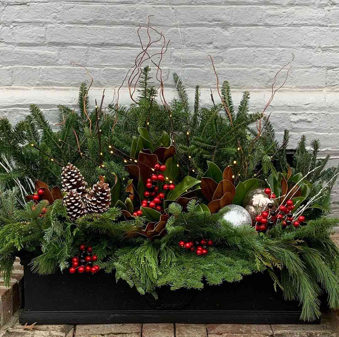 13 Winter Window Box Ideas With Loads of Curb Appeal
