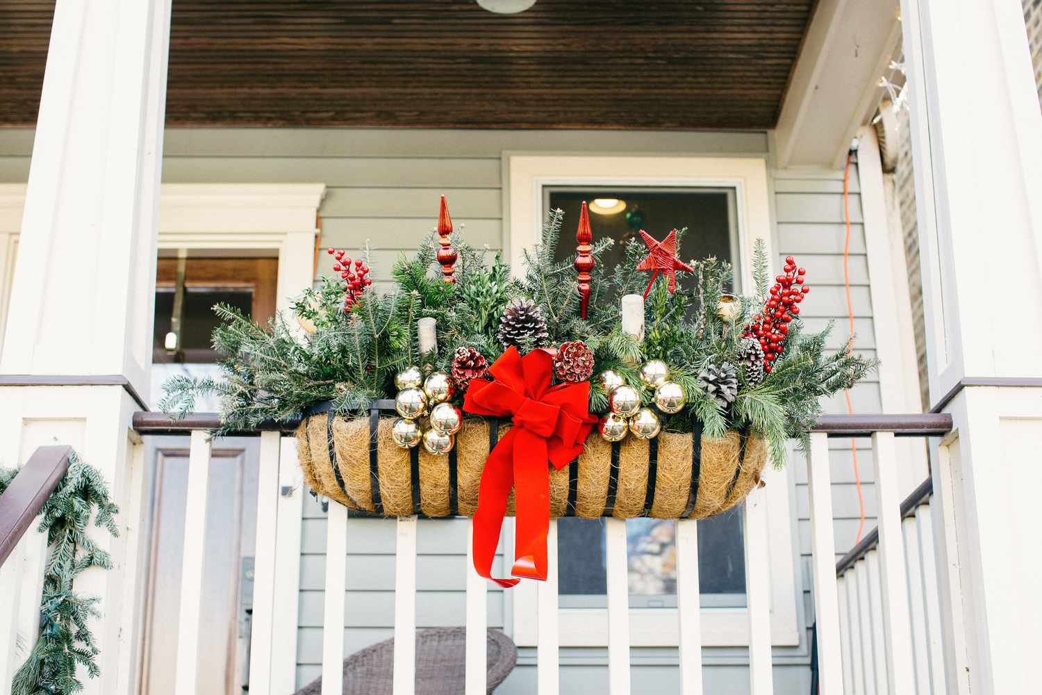 13 Winter Window Box Ideas With Loads of Curb Appeal