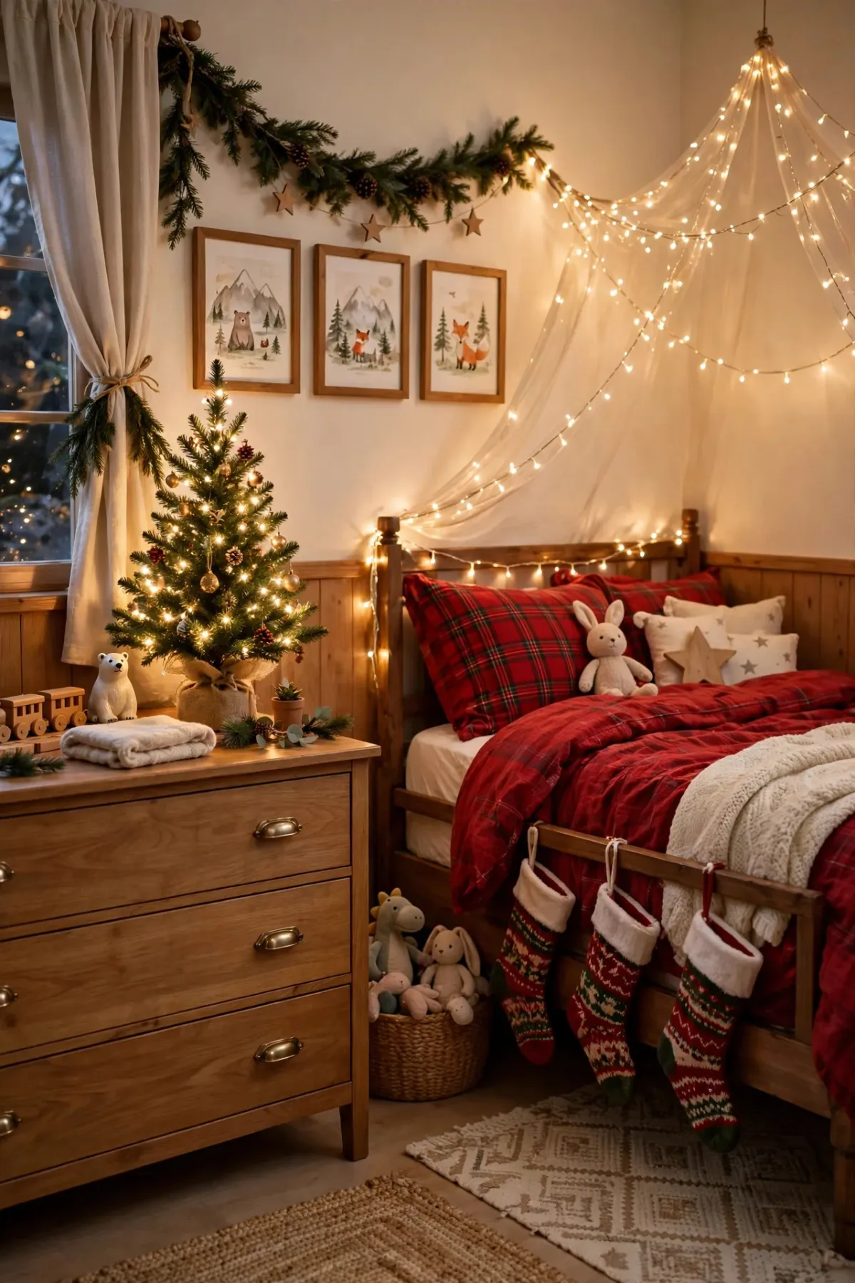 14 Kids' Christmas Bedroom Ideas They'll Love